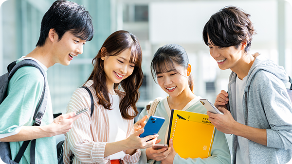 LINEで友達登録をしよう!